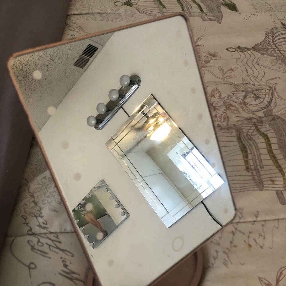 Small vanity mirror